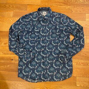 Moon Shine Spirit by Brad Paisley Mens‎ Long Sleeve Pearl Snap Shirt Western  M